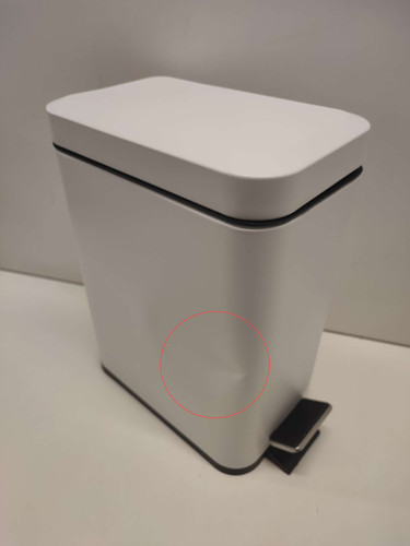 Idesign abfallkorb weiss - 5, l,