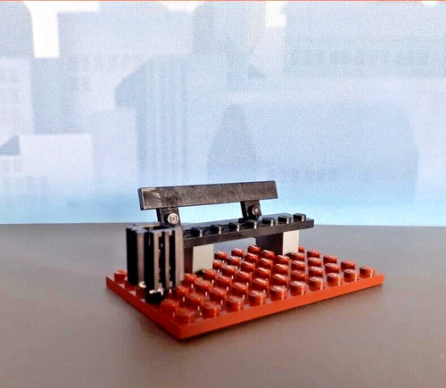 Lego moc parkbank - lego, moc: